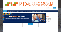 Desktop Screenshot of pda-dental.com