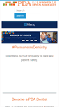 Mobile Screenshot of pda-dental.com